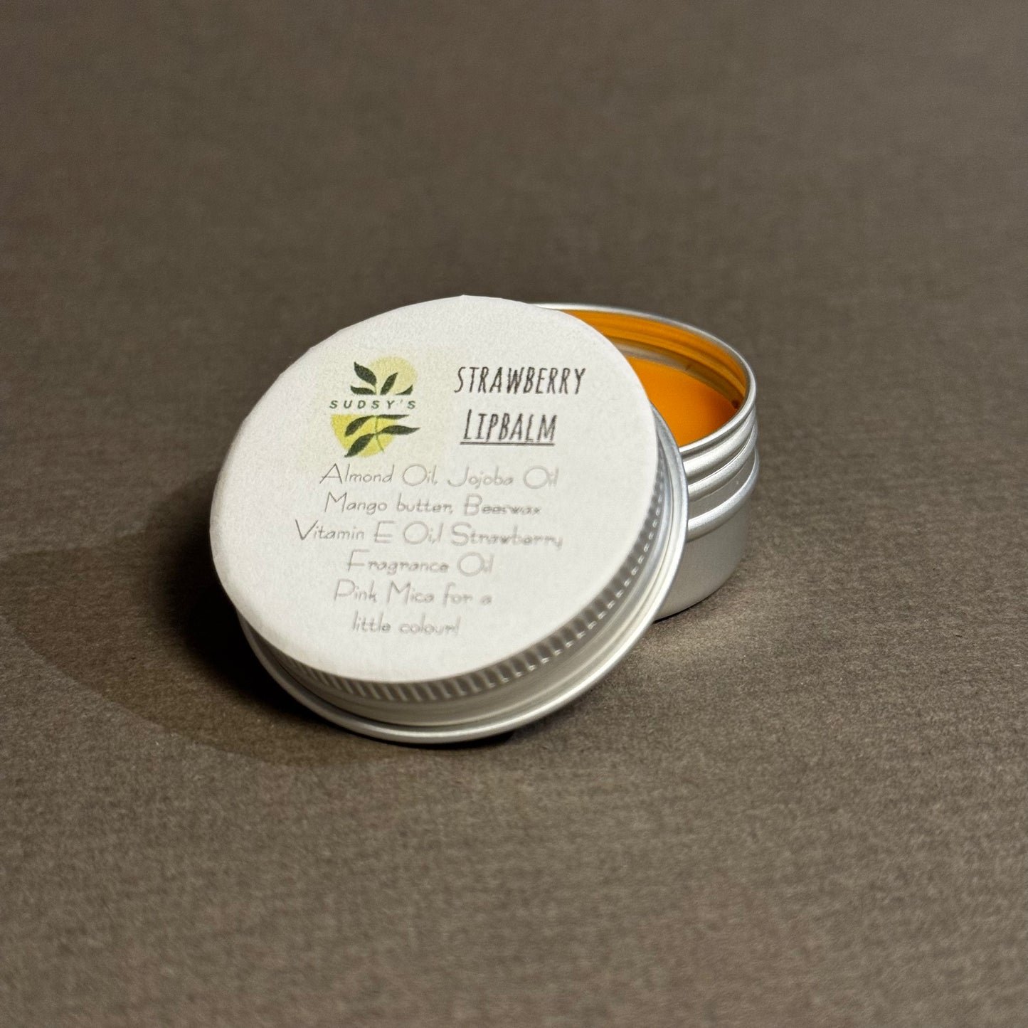 Edible Lipbalm - Lavender, Strawberry, Unscented