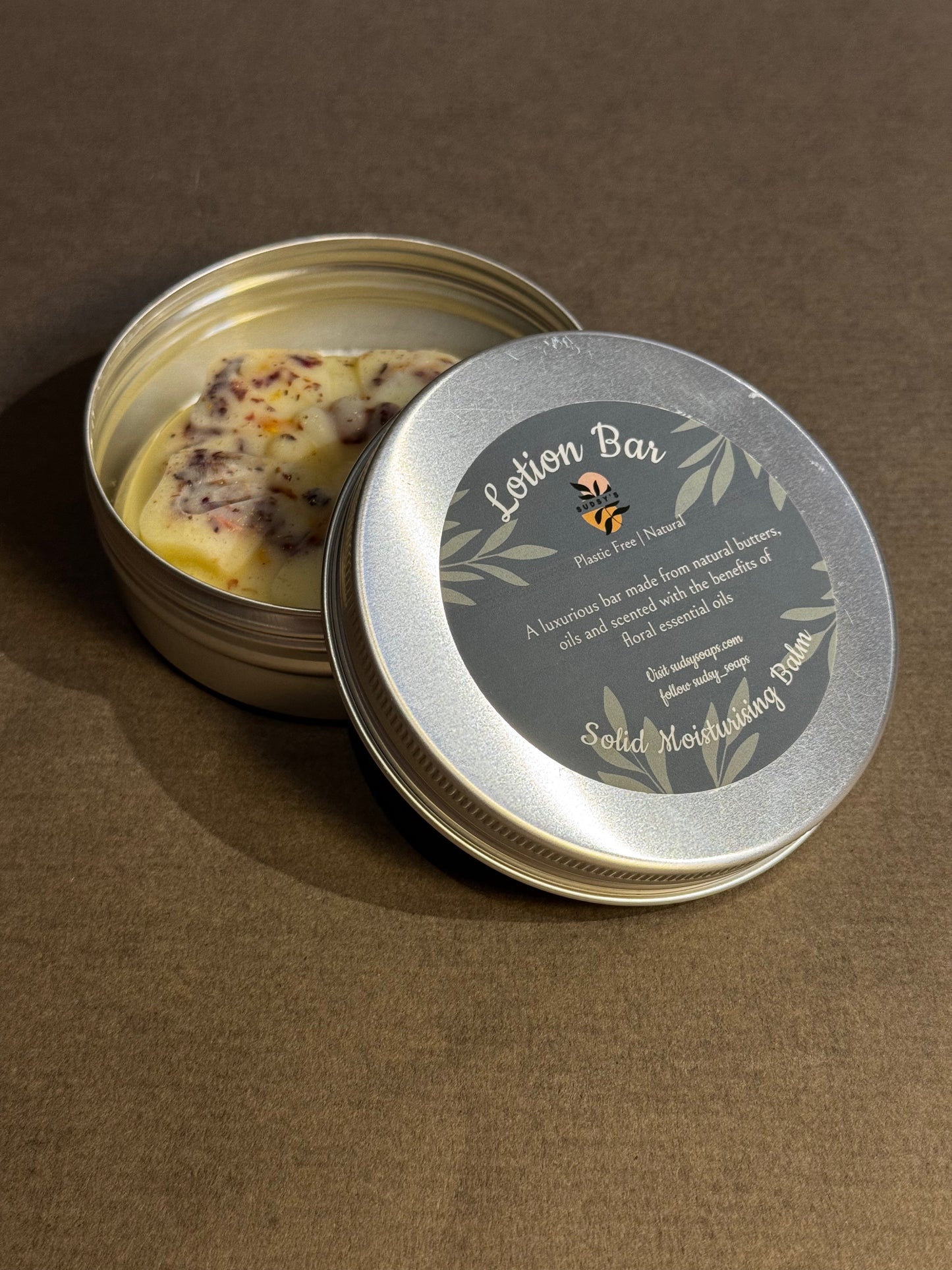 Solid Moisturising Lotion Bars