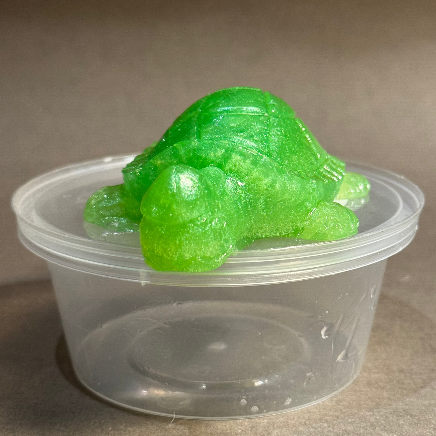 Handcrafted Jelly Soap - Jiggly Turtle Soap